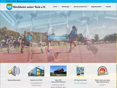 VfL Kirchheim Website